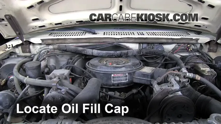 1984 Ford F-250 6.9L V8 Diesel Standard Cab Pickup Huile